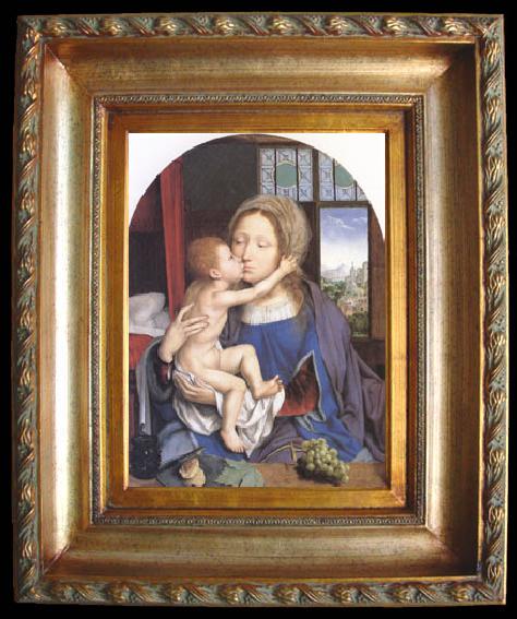 framed  Quentin Massys The Virgin and Child (mk05), Ta059-2